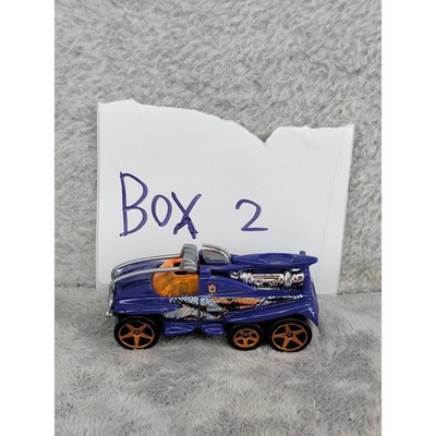 Hot Wheels XS-IVE Purple 6-Wheel Off-Road Diecast 2000 Virtual Collection