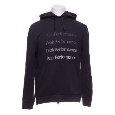 Peak Performance, Kapuzenpullover, Größe: L, Schwarz, Baumwolle/Polyester #Msy