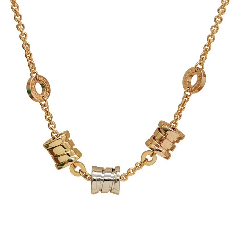 Bvlgari B.zero1 necklace 18k tri-colour gold (105194)