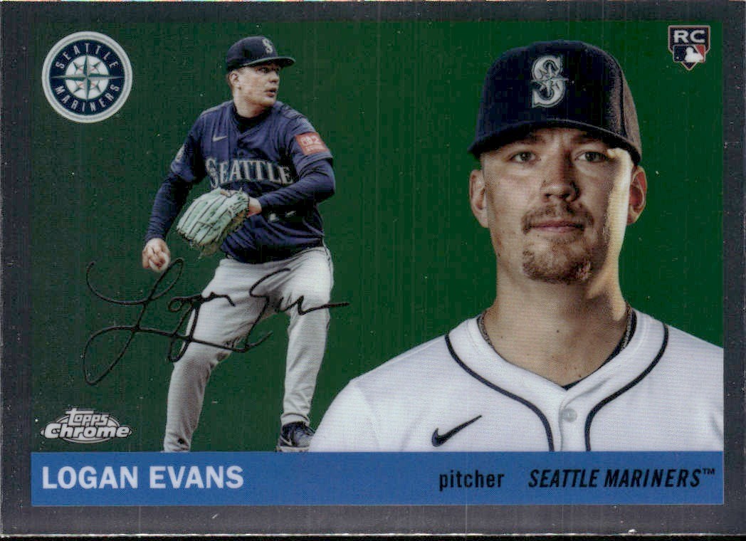 2025 Topps Chrome Platinum #274 Logan Evans