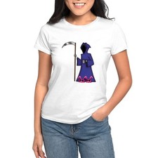 CafePress Death In Bunnyslippers Women's T Shirt Women's T-Shirt 280431956 