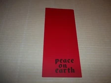 Black Panther party greeting card   circa late 60's - early 70's  unused EXC-