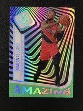 2020-21 Panini Illusions #11 Damian Lillard Amazing Portland Trail Blazers