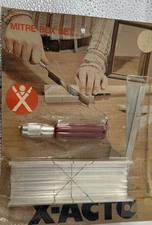 Vintage X-ACTO Mitre Box Set 035 Blade Original Packaging