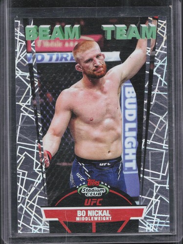 Bo Nickal #BT-7 2025 Topps Stadium Club Beam Team card