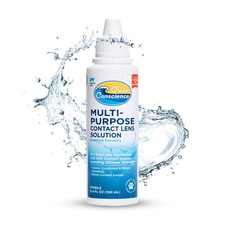 Cruelty-Free Travel Size Contact Lens Solution 3 Fl oz - Multipurpose Mild Clean