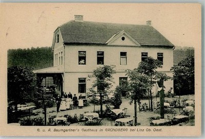 13538405 - Gruenberg G. u. A. Baumgartner`s Gasthaus Horn, Bezirk 1921