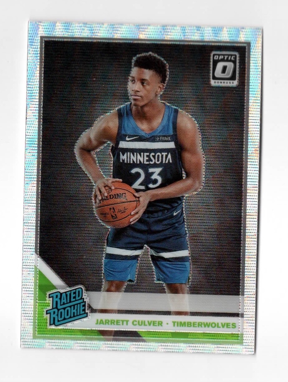 2019 Donruss Optic #160 Jarrett Culver Silver Wave Holo RC Mint