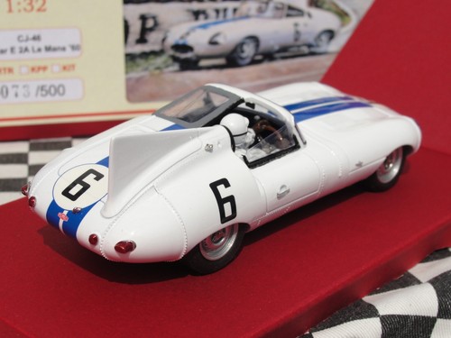 RANURA CLÁSICA JAGUAR E 2A 'LE MANS 60' CJ-46 #6 1:32 RANURA NUEVA STOCK ANTIGUO EN CAJA - Imagen 7 de 11