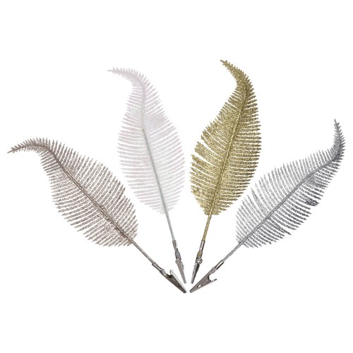 2 Pack Simulated Leaf Decoration Christmas Party Supplies Xmas Stocking Gift - 第 11/12 張圖片