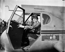Amelia Earhart 1936 Vintage Photography Giclee Art Print Ships Free