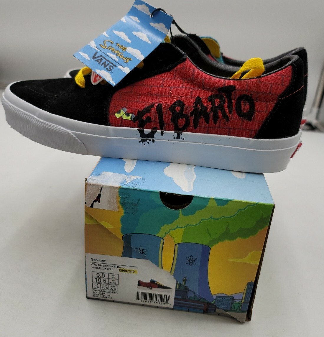 VANS Sk8 Low El Barto купить в Америке 