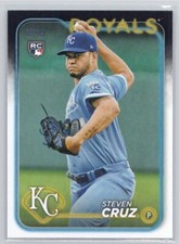 2024 Topps #360 Steven Cruz Kansas City Royals RC