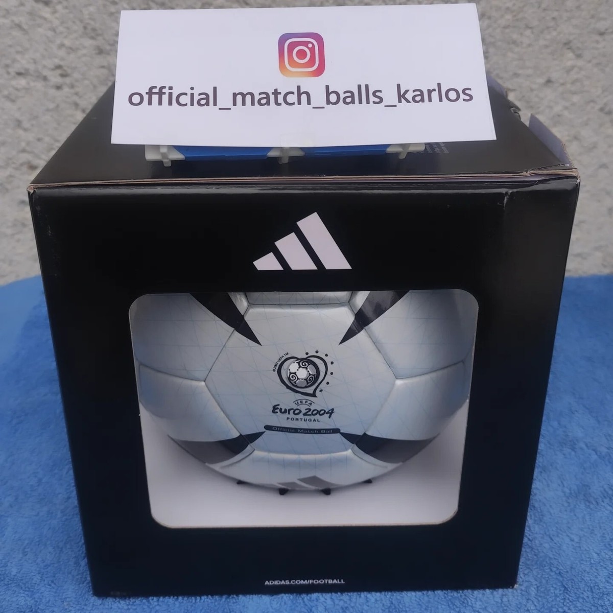Official Match Ball Adidas of Euro 2004 Roteiro remake OMB Official Match Ball Adidas of Euro 2004 Roteiro remake OMB