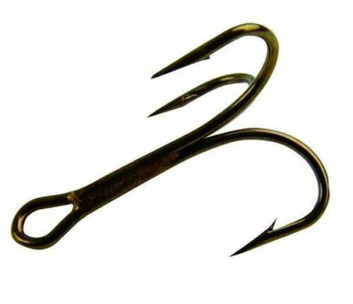 Hameçons Triples VMC Scorpic 8538 BN N°3/0 - Lot De 2 - Pêche Mer/Rivière