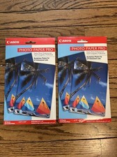Canon Photo Paper Pro Specialty Perforated 4 x 6 20 Sheets In Each - 2 Packages