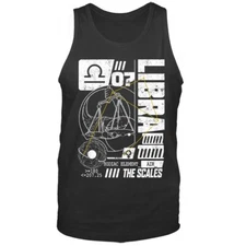 Libra Zodiac Sign Horoscope Astrological Graphic Tank Top