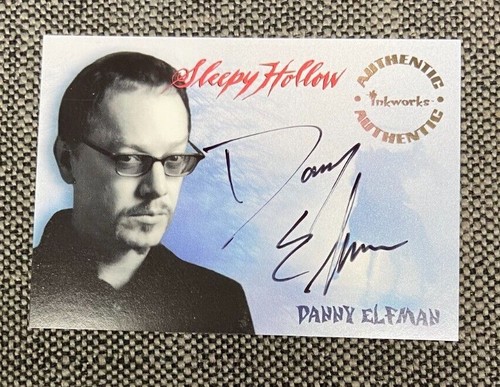 1999 PARAMOUNT FILMS INKWORKS SLEEPY HOLLOW AUTOGRAPH CARD DANNY ELFMAN NO A-5 - Picture 1 of 3