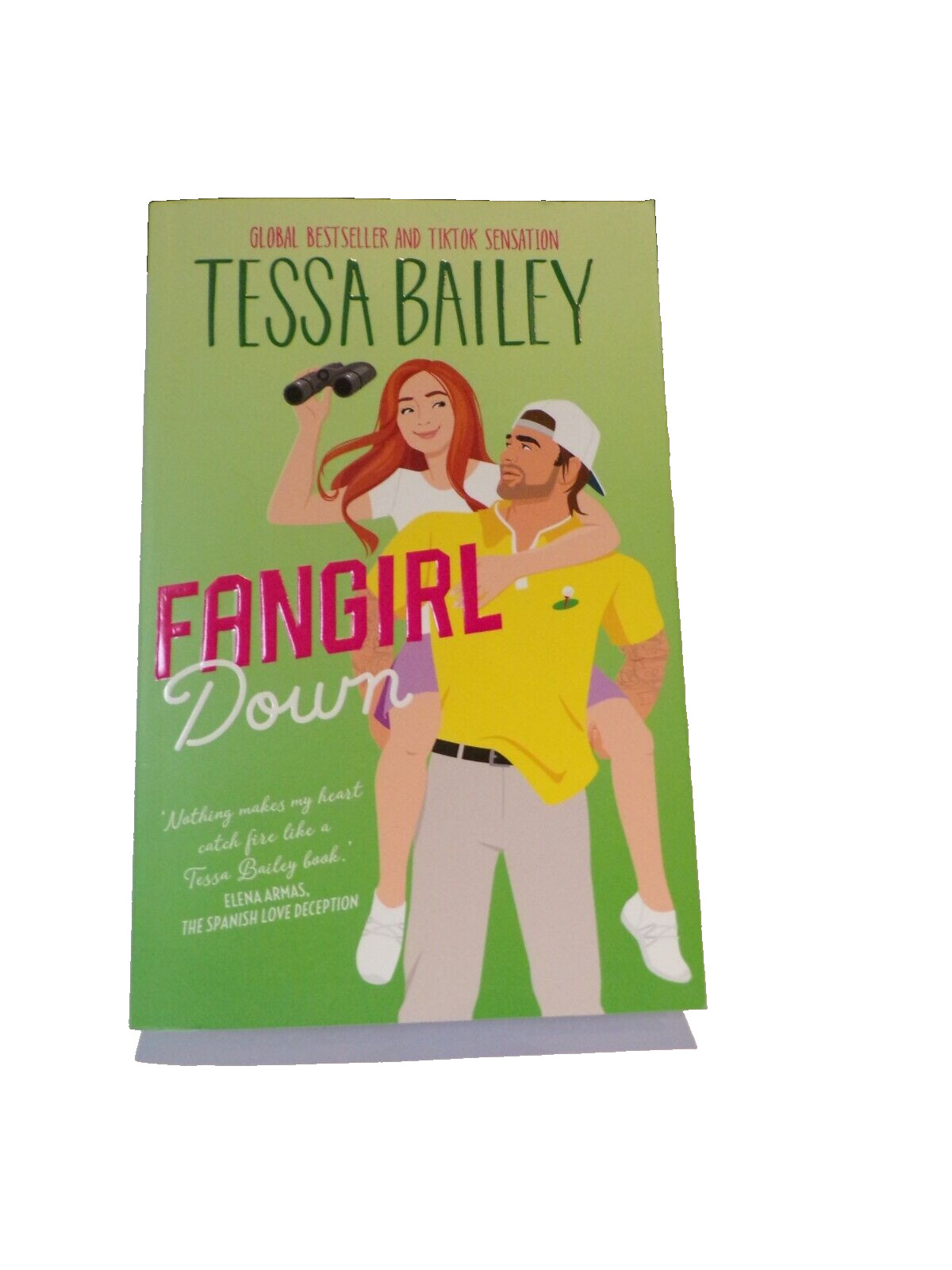 Fangirl Down by Tessa Bailey Paperback Book From 2024