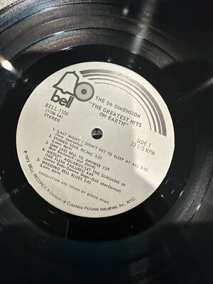 The 5th Dimension Greatest Hits On Earth Vinyl LP 1106 | eBay
