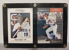 Donruss Baseball Cards Combo 2001 Tony Gwynn #113 1999 Cal Ripken #22 in holder