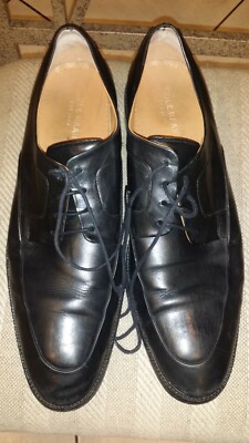 Cole Haan Men\'s Warren Apron Oxford Black Leather C20159 size 10 M Cole Haan Men main image 4