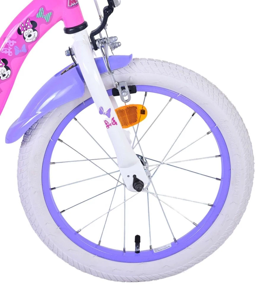 16 Zoll Kinderfahrrad Mädchenfahrrad Kinder Fahrrad Rad Bike Minnie Mouse Maus - Bild 4 von 4