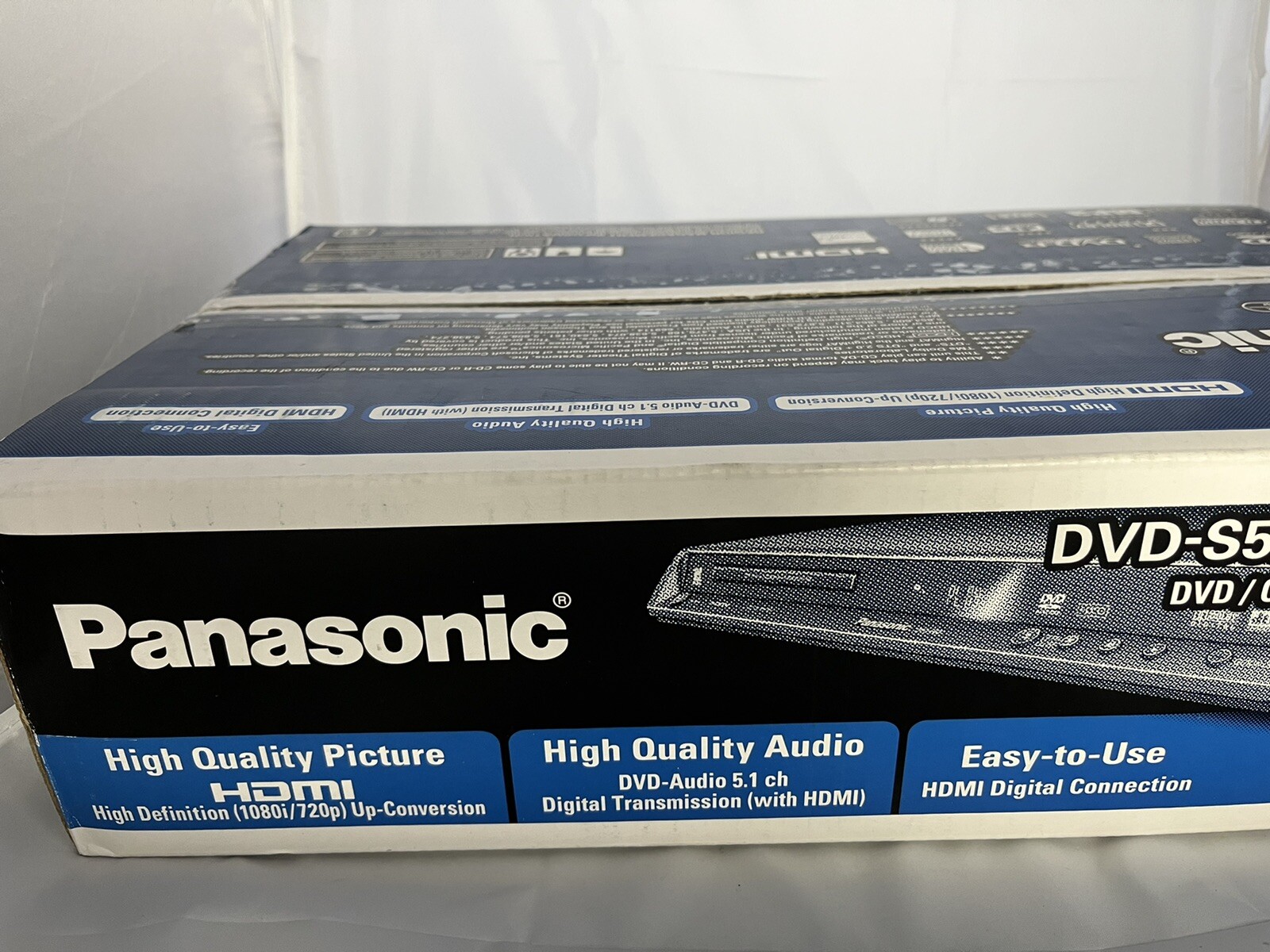 Panasonic DVDS52 DVD/CD Player W /HDMI PORT NEW eBay