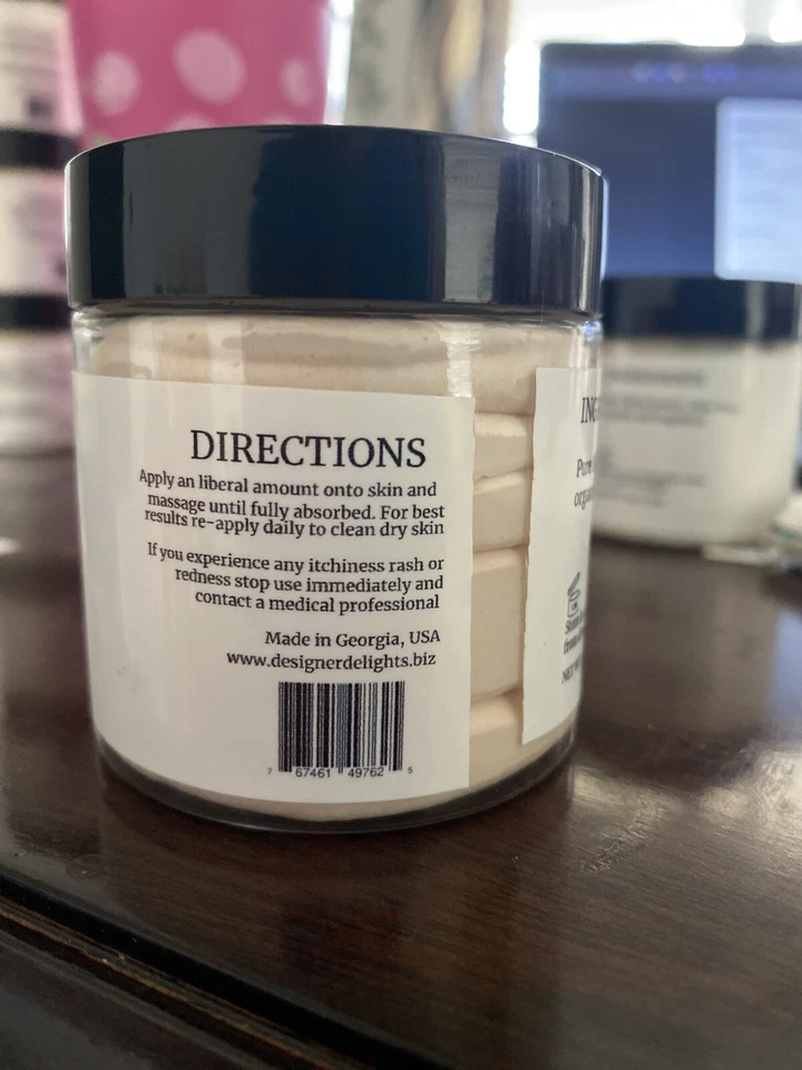 Manteca corporal batida naturalmente Designer Delights Gio Foto 4 de 4