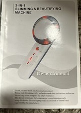 NIB 3 in 1 Slimming Beautifying Machine White