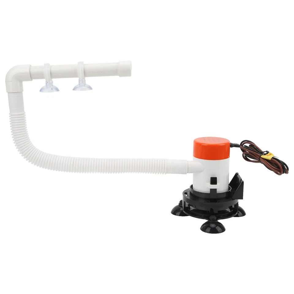 .* Bait Pump 12V 350GPH Maximum Flow Portable Boat Tank Fish Saver Aerator For - image 2 of 4