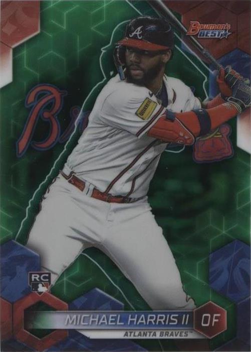 2023 Bowman's Best - Michael Harris II #27 Green Refractor /99 (RC) for ...