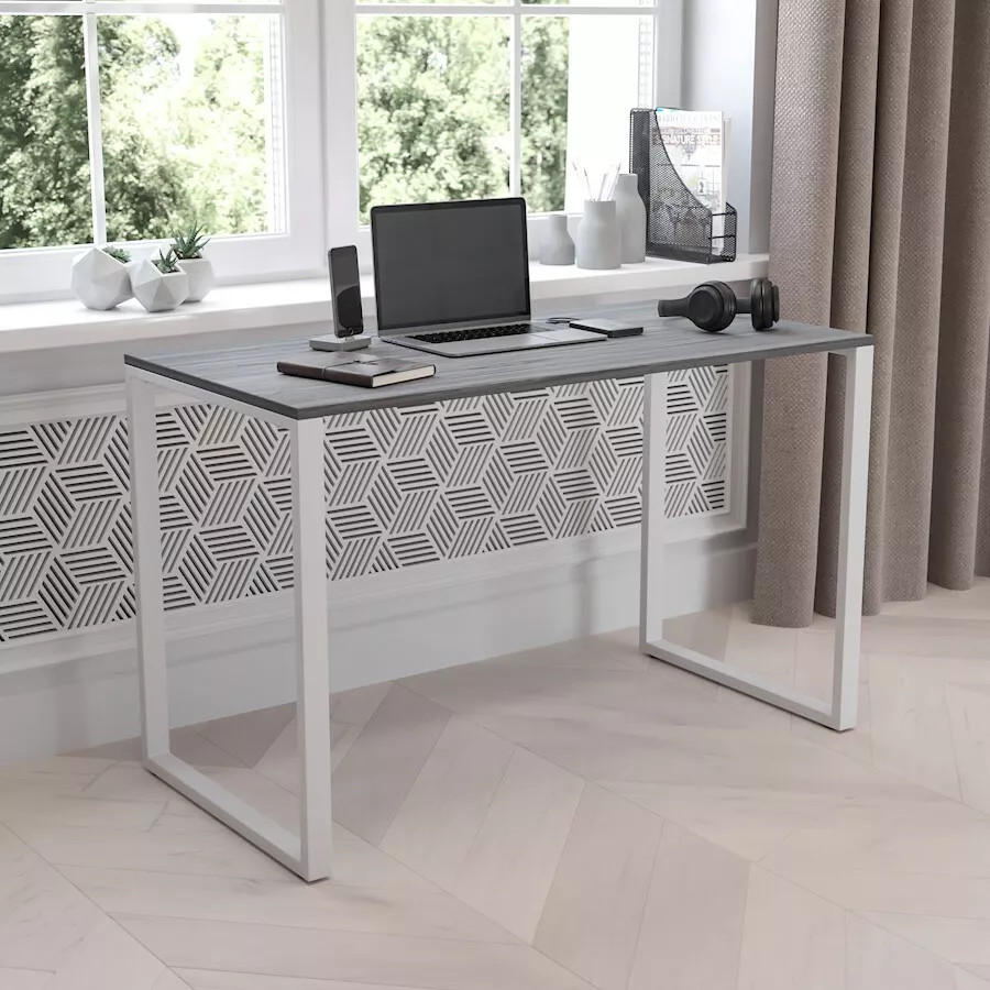 Flash Tiverton Industrial Modern Desk 47