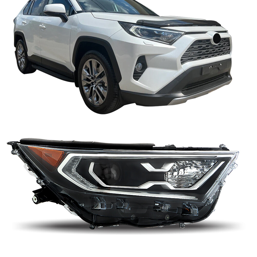 Clear Lens Front Headlights LED For 2019-22 Toyota RAV4 Hybrid XSE