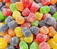 Gum Drops Jelly Candy 2-Pound Bag Assorted Fruit Flavors