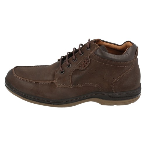 Herren Anatomic & Co Brown Leather Schnürer Stiefeletten FRANCISCO / 101070 - Picture 3 of 11