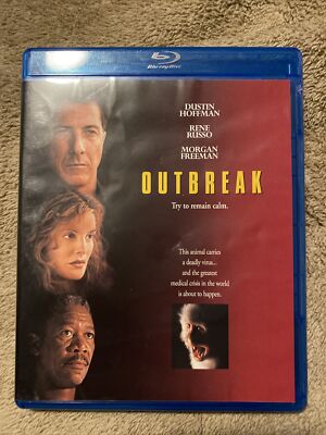 Outbreak (Blu Ray, 2008) [1995] Dustin Hoffman, Ultra Rare!!