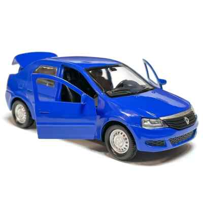 Renault Logan Metal Model Diecast Car Scale, Collectible Toy Cars