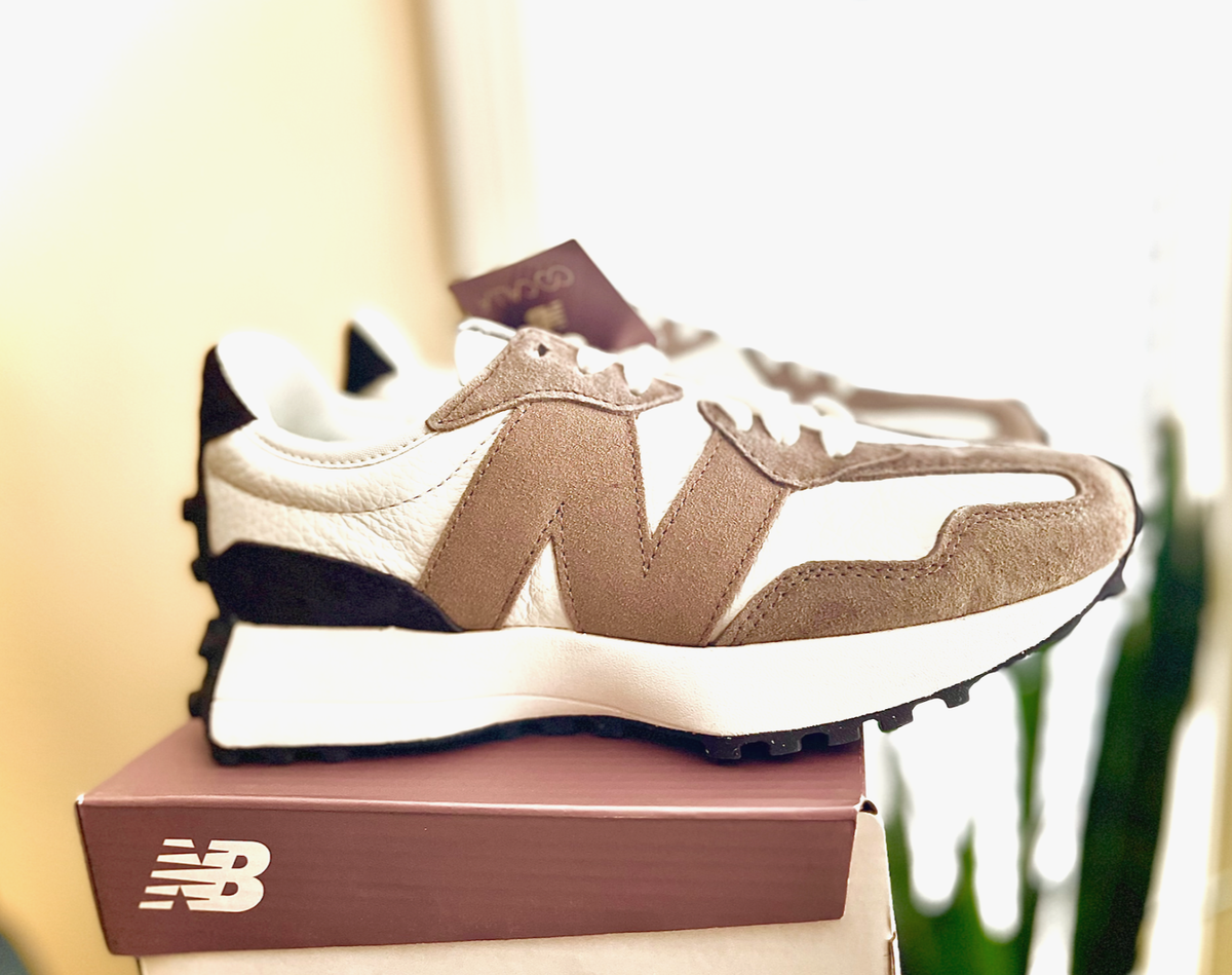 HOT New Balance 327 Basket Femme Marron Beige New Balance