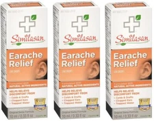 Similasan Ear Ache Relief Drops 0.33oz (3 Pack)