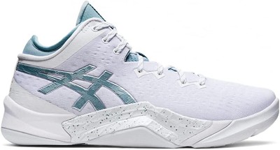 ASICS Basketball Shoes UNPRE ARS 1063A036 White Green US9.5(27.5cm)