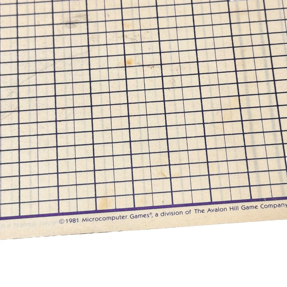 Galaxy Simulator Avalon Hill / Microcomputer Games 1981 IBM PC Log Pad - Image 3 of 4