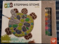 New - MindWare Paint Your Own Stepping Stone - Turtle - Ages 8+  Read Descriptio