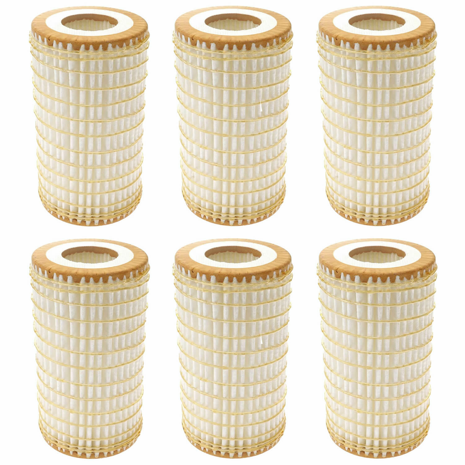 Set of 6 HU 718/5 x Engine Oil Filter (HU718/5X)