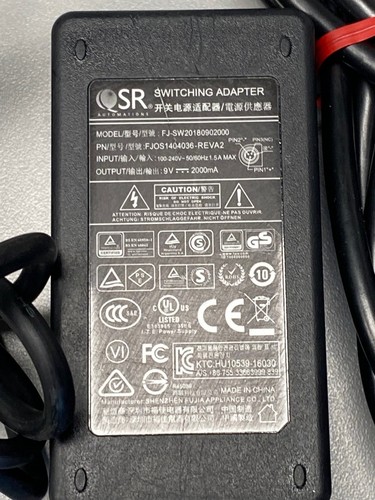 P/N 133-8112, bloc d'alimentation universel à commutation modèle DSA-20D QSR - Photo 2/2