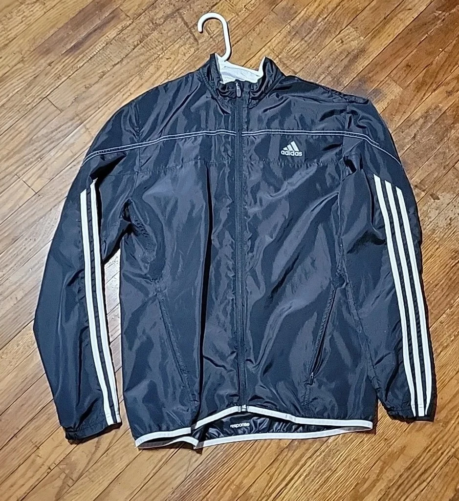 Adidas response running store jacket mens