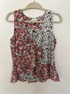 Cabi 5730 Seraphina 2 Piece Cami & Ruffled Overlay Floral Women's