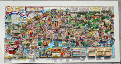 Charles Fazzino 3X 3D New York NY Is DX Vers PopART City