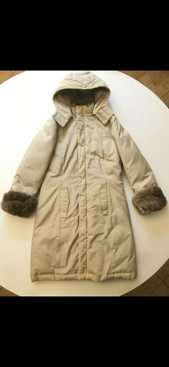 Piumino lungo clearance woolrich