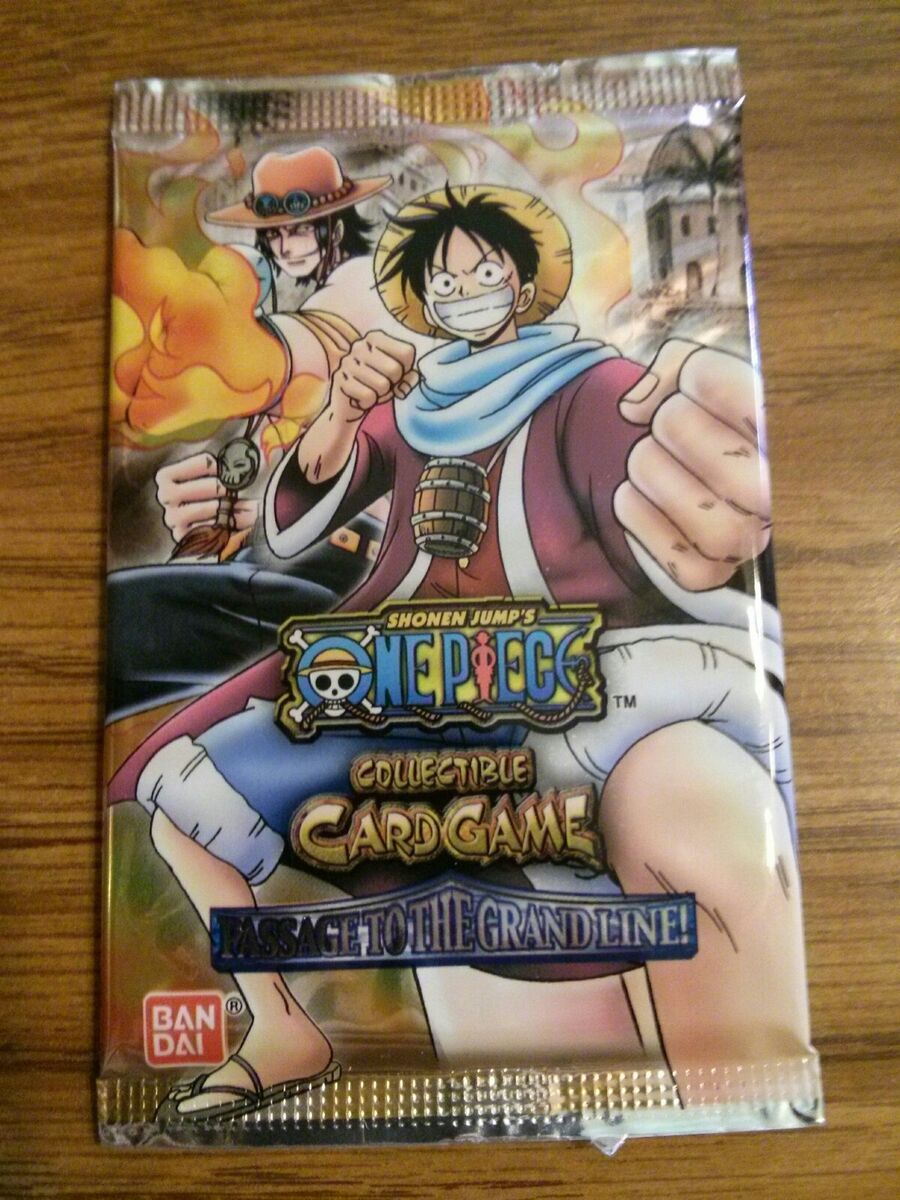 Bandai One Piece CCG Card Game Rare Passage To the Grand Line Booster Pack  x2